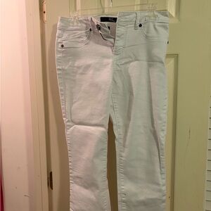 White Women's Slim Fit Jeans